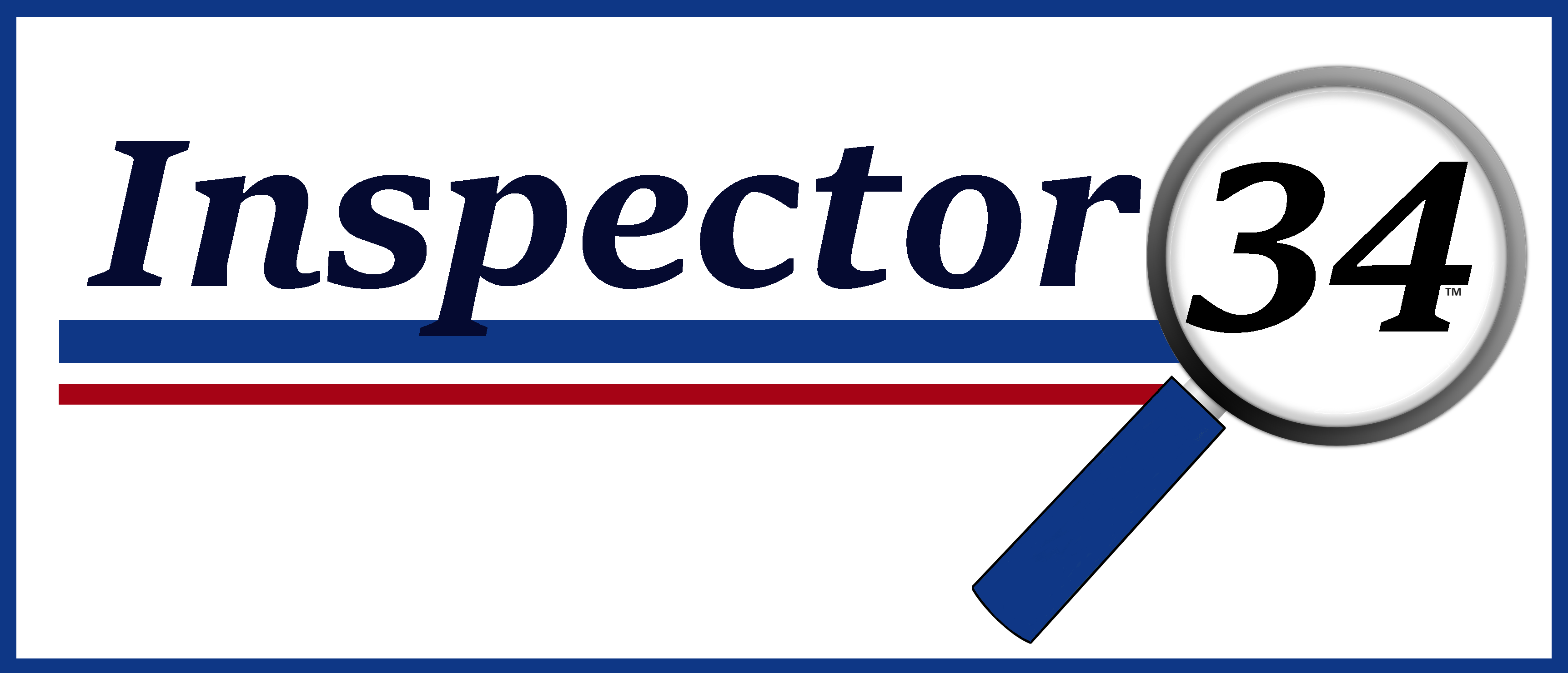 inspector 34 professional home inspection company logo